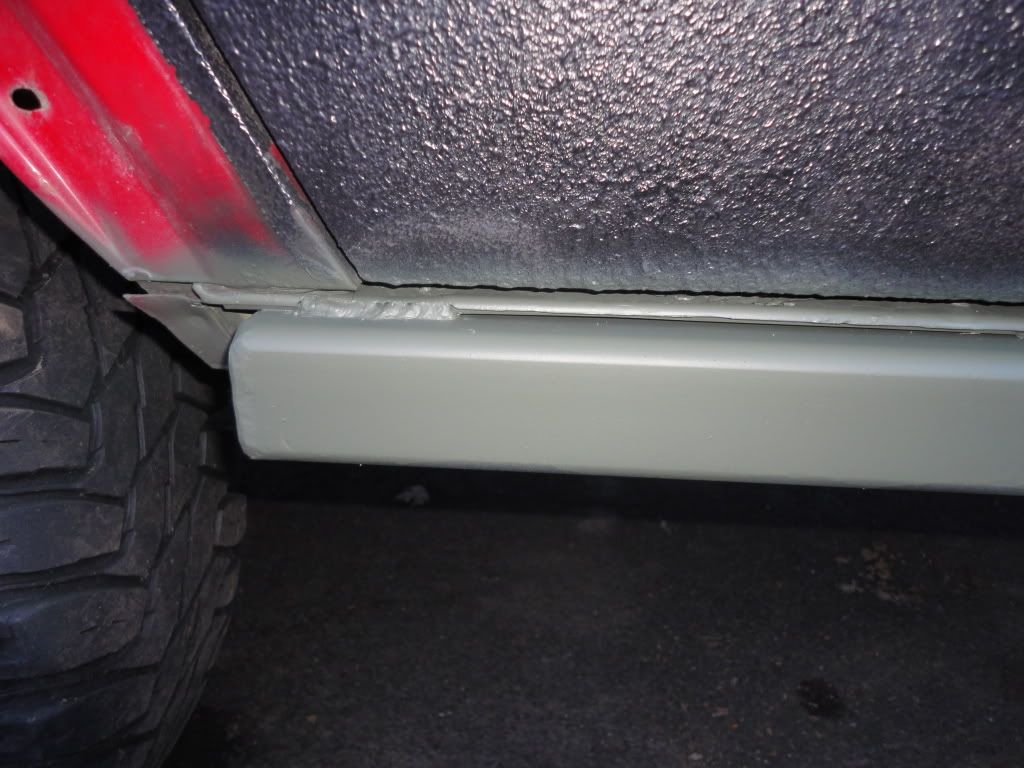 Jeep wrangler rear quarter panel replacement